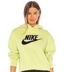 Nike Women's Bright Yellow Hoodie